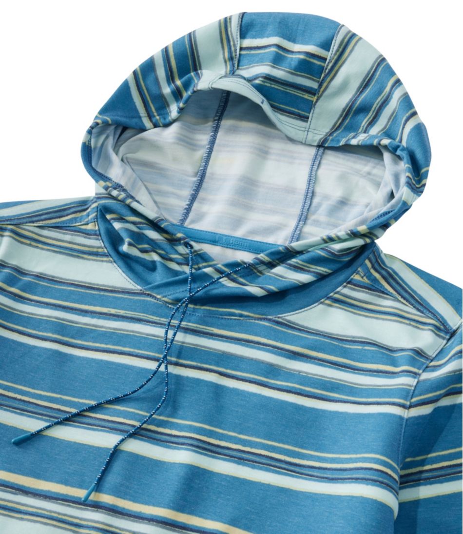 Women's Everyday SunSmart? Hooded Pullover, Long-Sleeve Stripe - Image 4