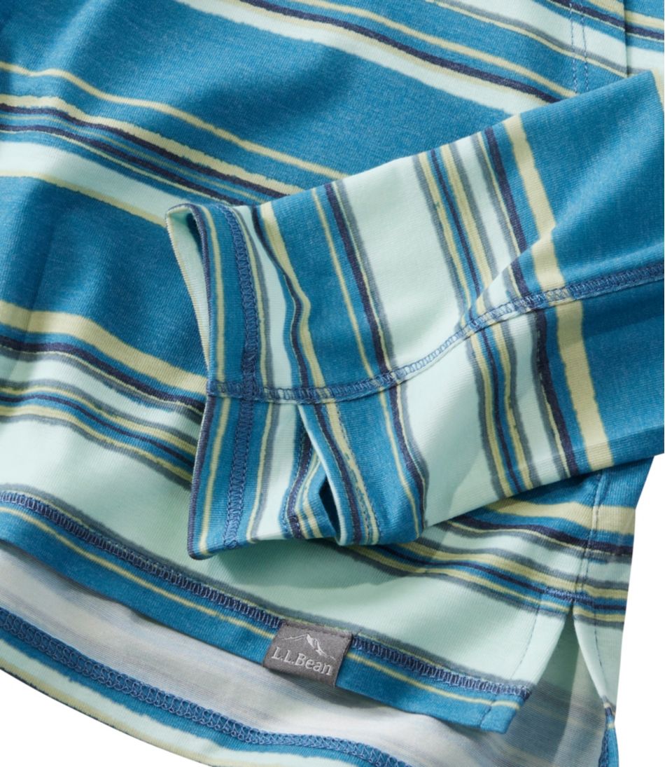 Women's Everyday SunSmart? Hooded Pullover, Long-Sleeve Stripe - Image 5