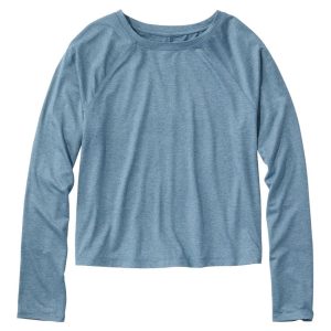 Women's Movement Essential Tee, Long-Sleeve Cropped