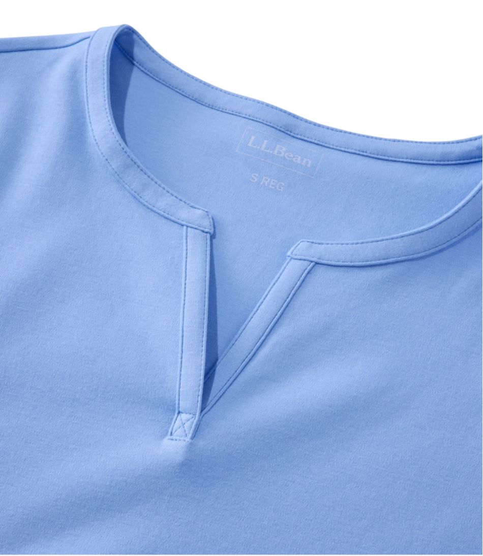 Women's L.L.Bean Tee, Short-Sleeve Notch-Neck - Image 4