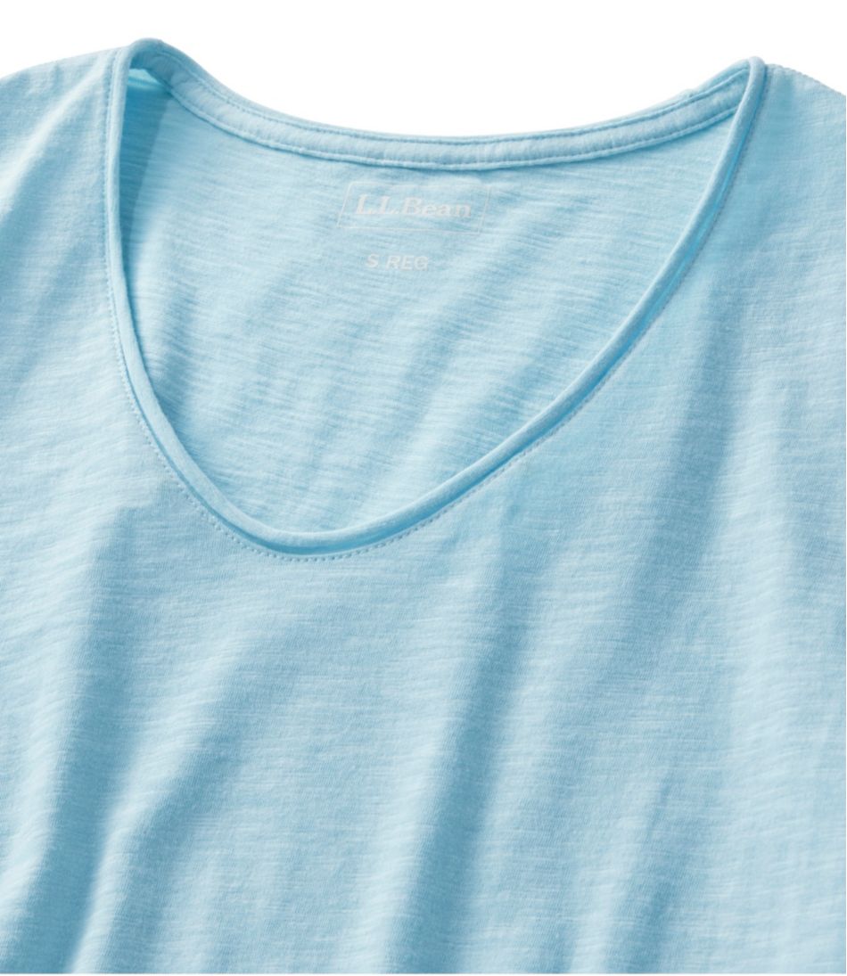 Women's Organic Cotton Tee, V-Neck Short-Sleeve - Image 4