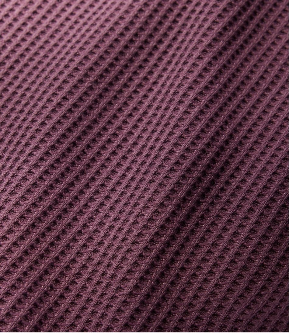 Women's Birchwood Brushed Waffle Top, Crewneck - Image 5