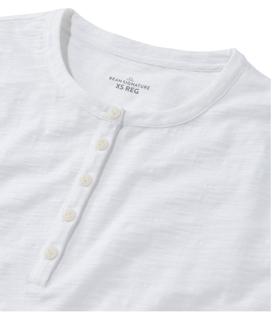 Women's Signature Slub Tee, Short-Sleeve Henley - Image 4