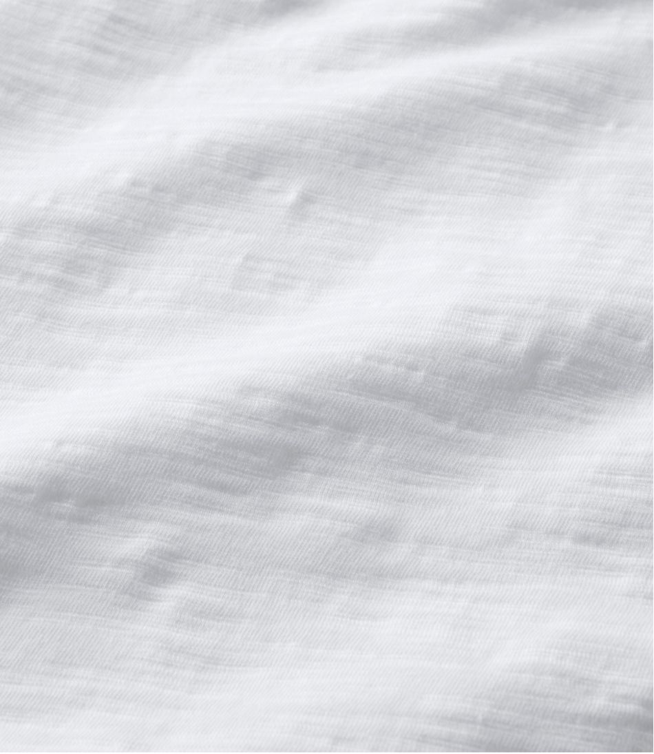 Women's Signature Slub Tee, Short-Sleeve Henley - Image 5
