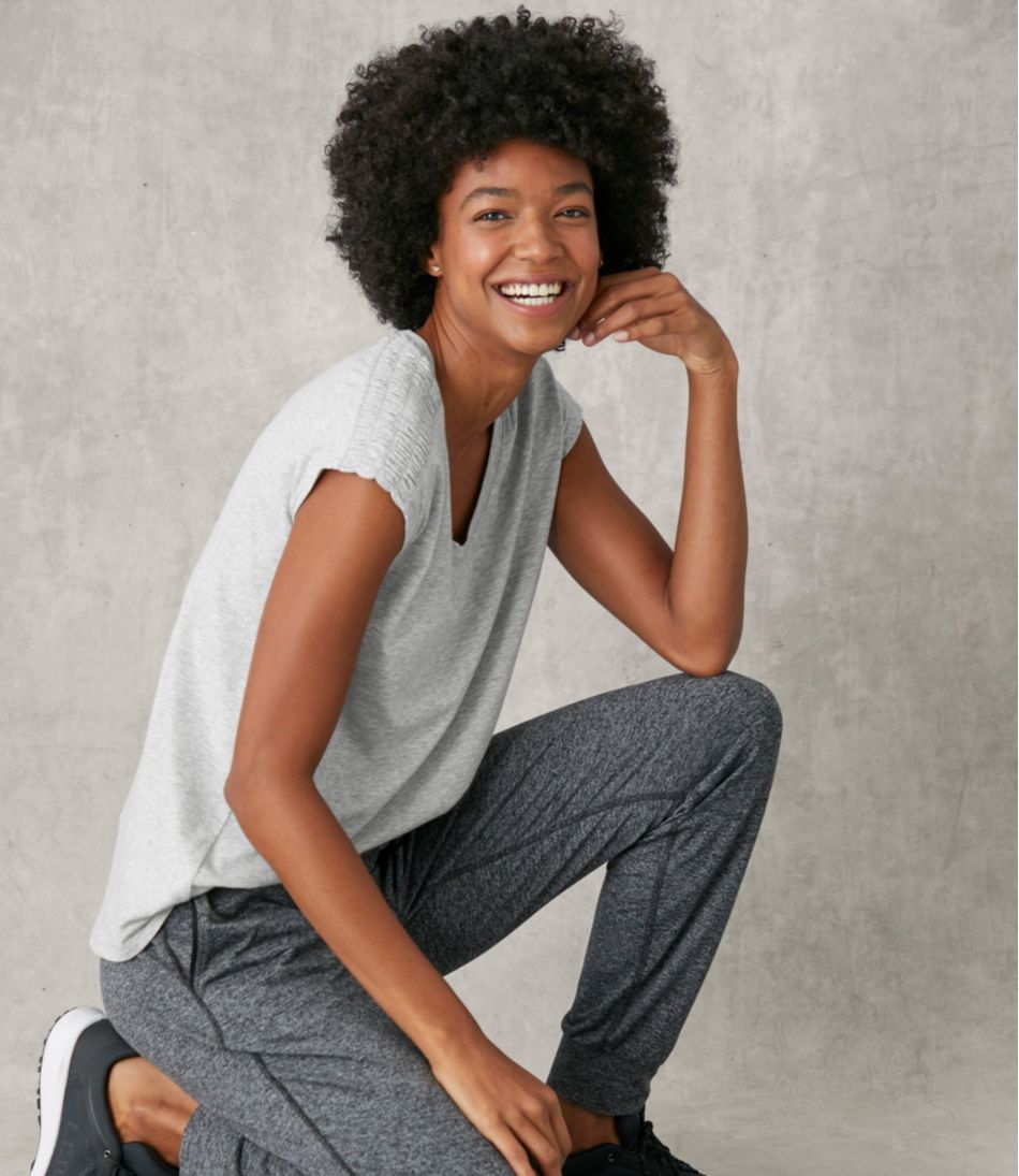 Women's Beyond Soft V-Neck Tee, Short Sleeve - Image 6