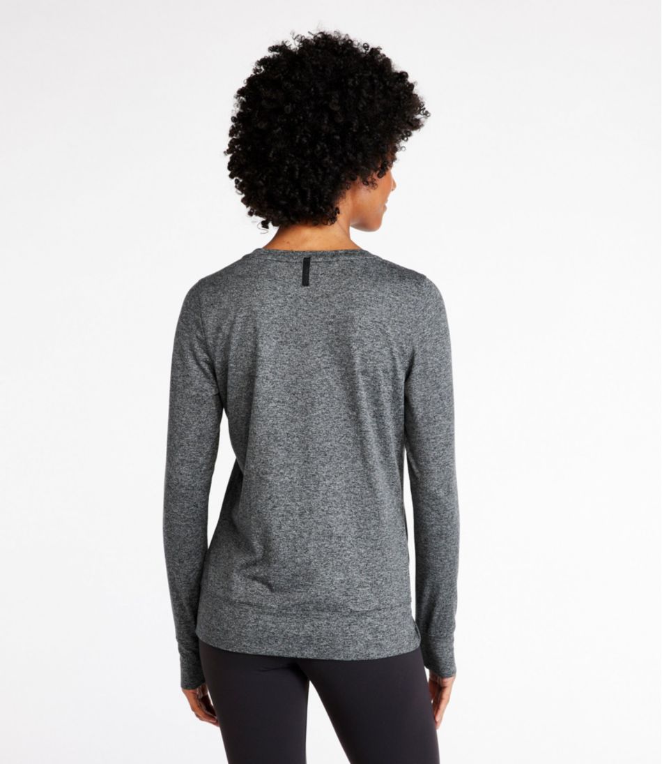 Women's VentureSoft Twist-Front Top, Long-Sleeve - Image 3
