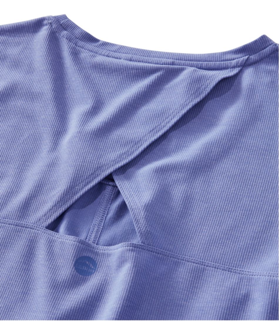 Women's Ribbed Performance Tee, Short-Sleeve - Image 2