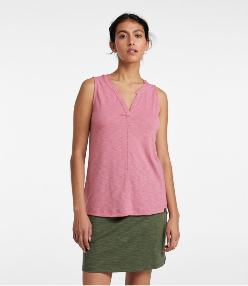 Women's Streamside Tank, Splitneck - Image 2