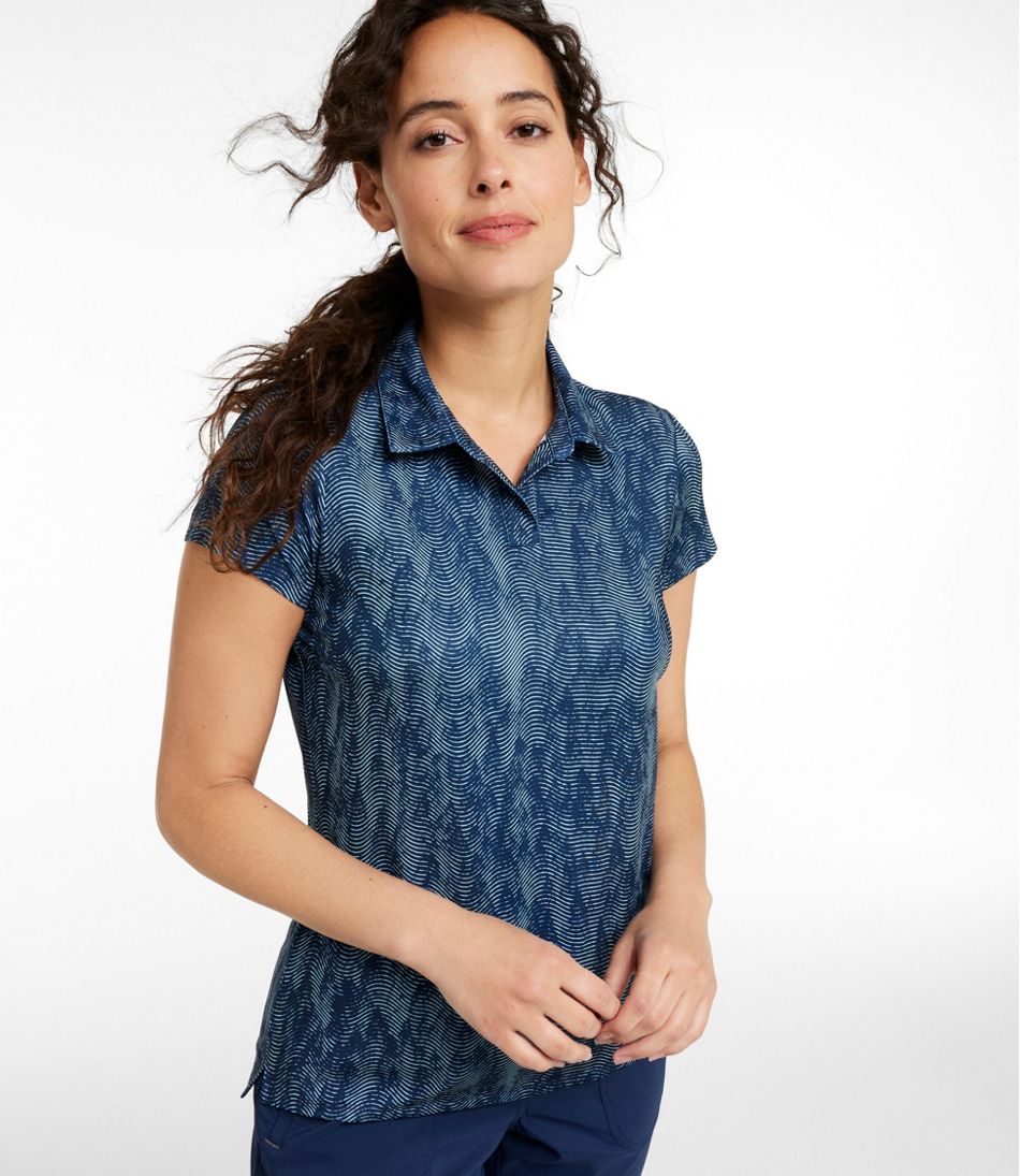 Women's Access Polo, Short-Sleeve Print - Image 2