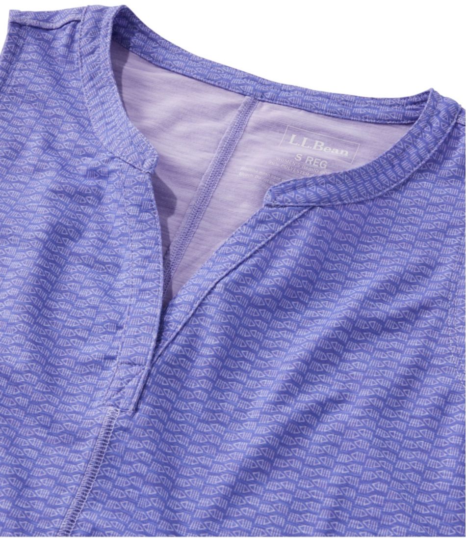 Women's Streamside Tank, Splitneck Print - Image 4
