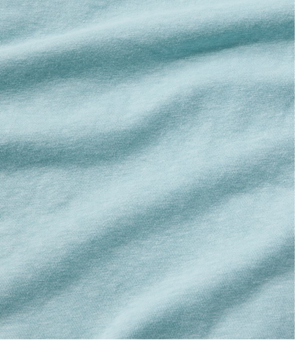 Women's Linen/Cotton Tee, Short-Sleeve Scoopneck - Image 4