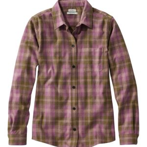 Women's Scotch Plaid Flannel Shirt, Relaxed