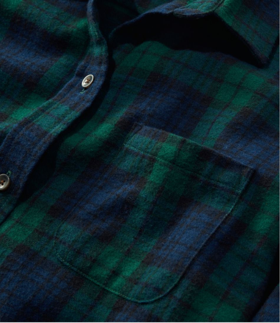 Women's Scotch Plaid Flannel Shirt, Relaxed - Image 4