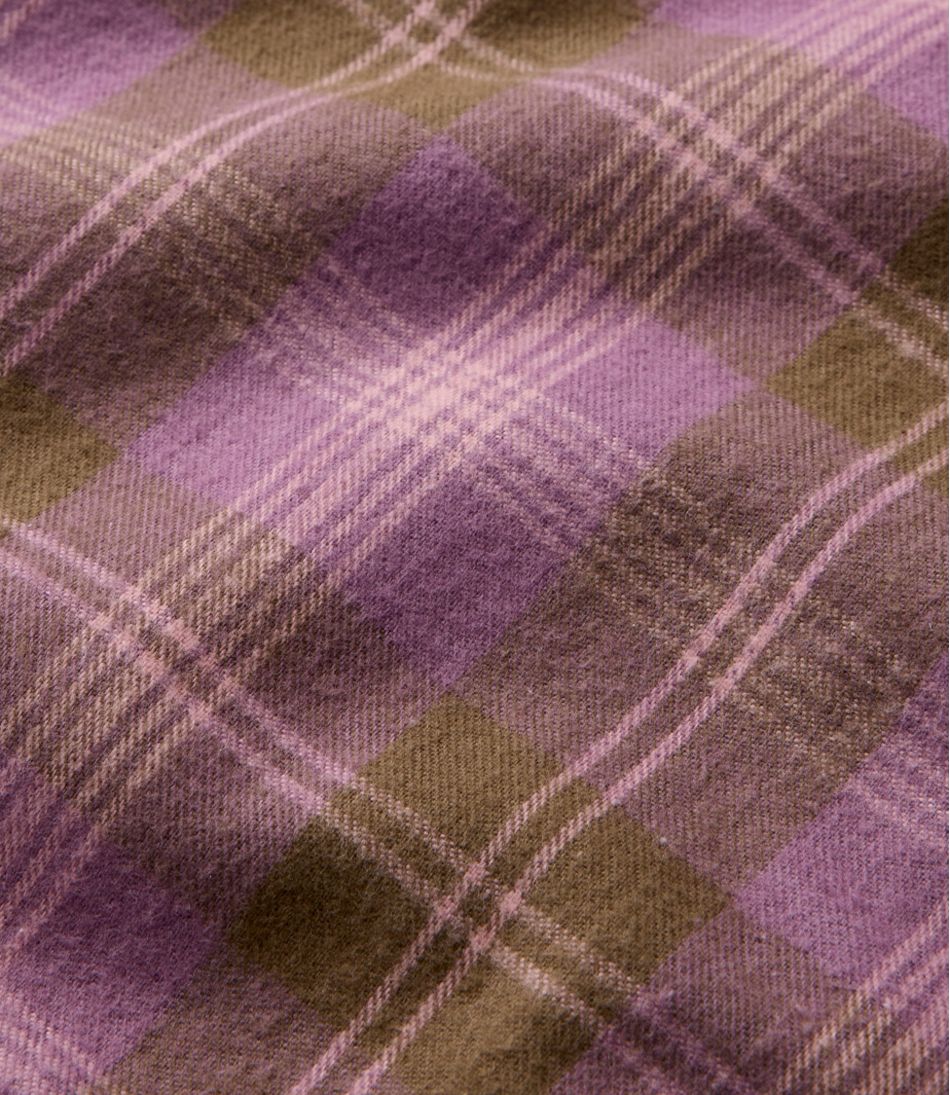 Women's Scotch Plaid Flannel Shirt, Relaxed - Image 5