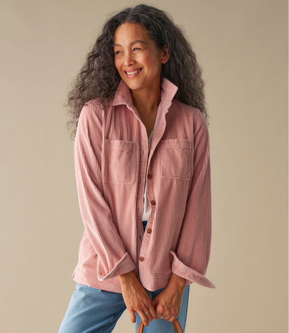 Women's Comfort Corduroy Relaxed Shirt - Image 6