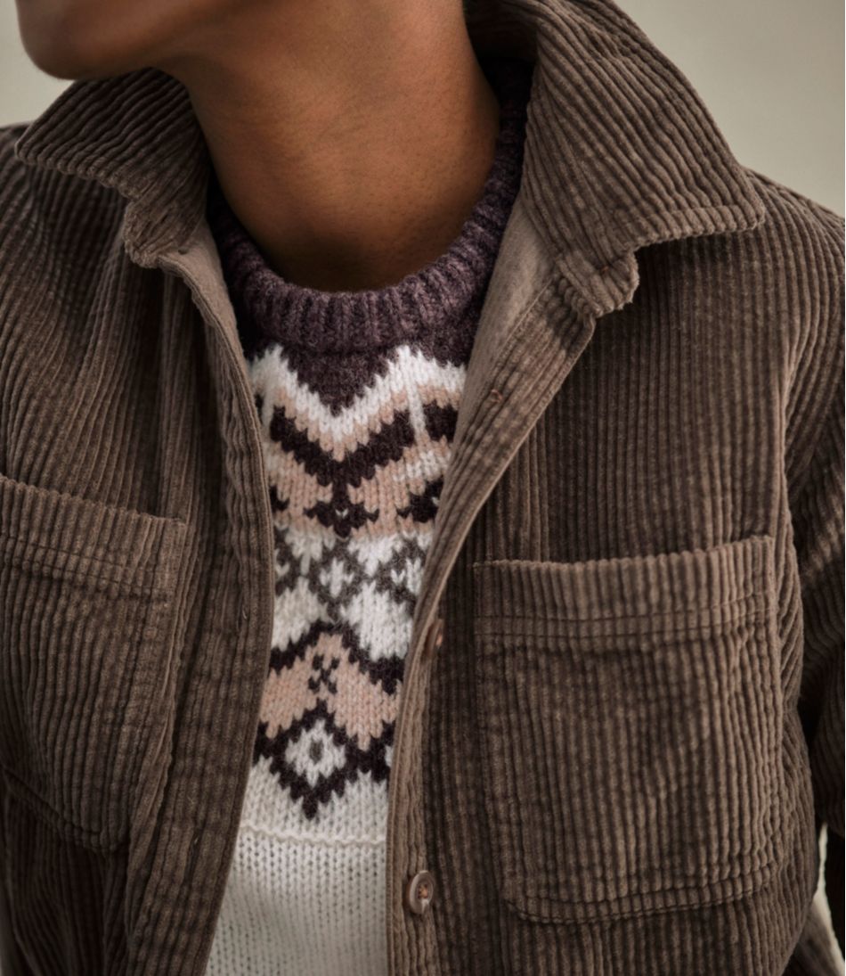 Women's Comfort Corduroy Relaxed Shirt - Image 9