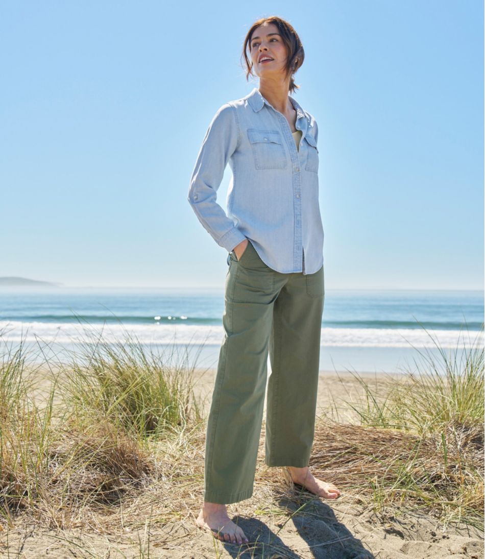 Women's Soft-Washed Utility Shirt - Image 7