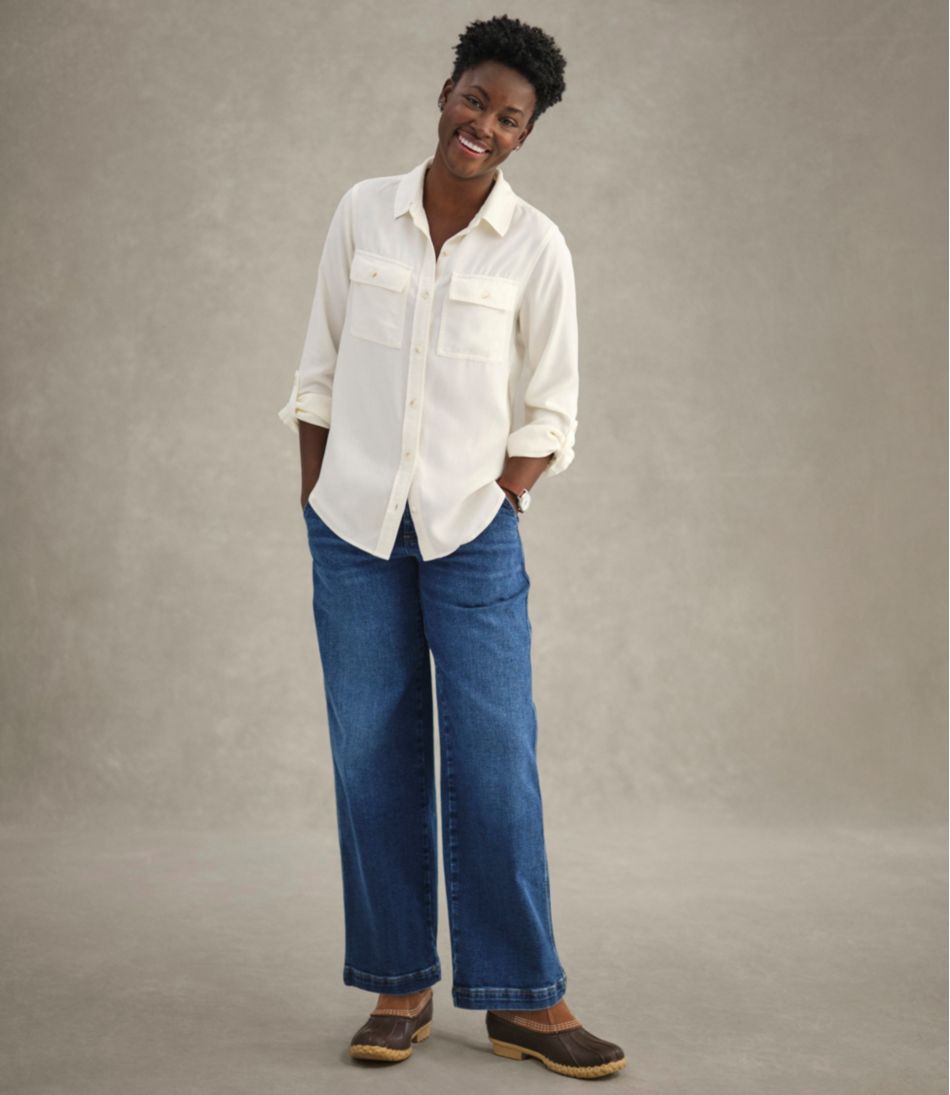 Women's Soft-Washed Utility Shirt - Image 8
