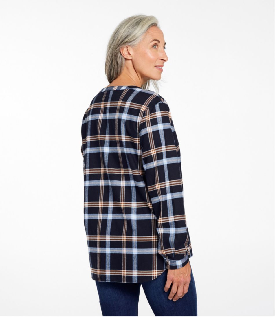 Women's Whisperweight Flannel Popover Shirt - Image 3