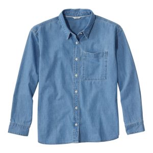 Women's L.L.Bean Denim Boyfriend Shirt