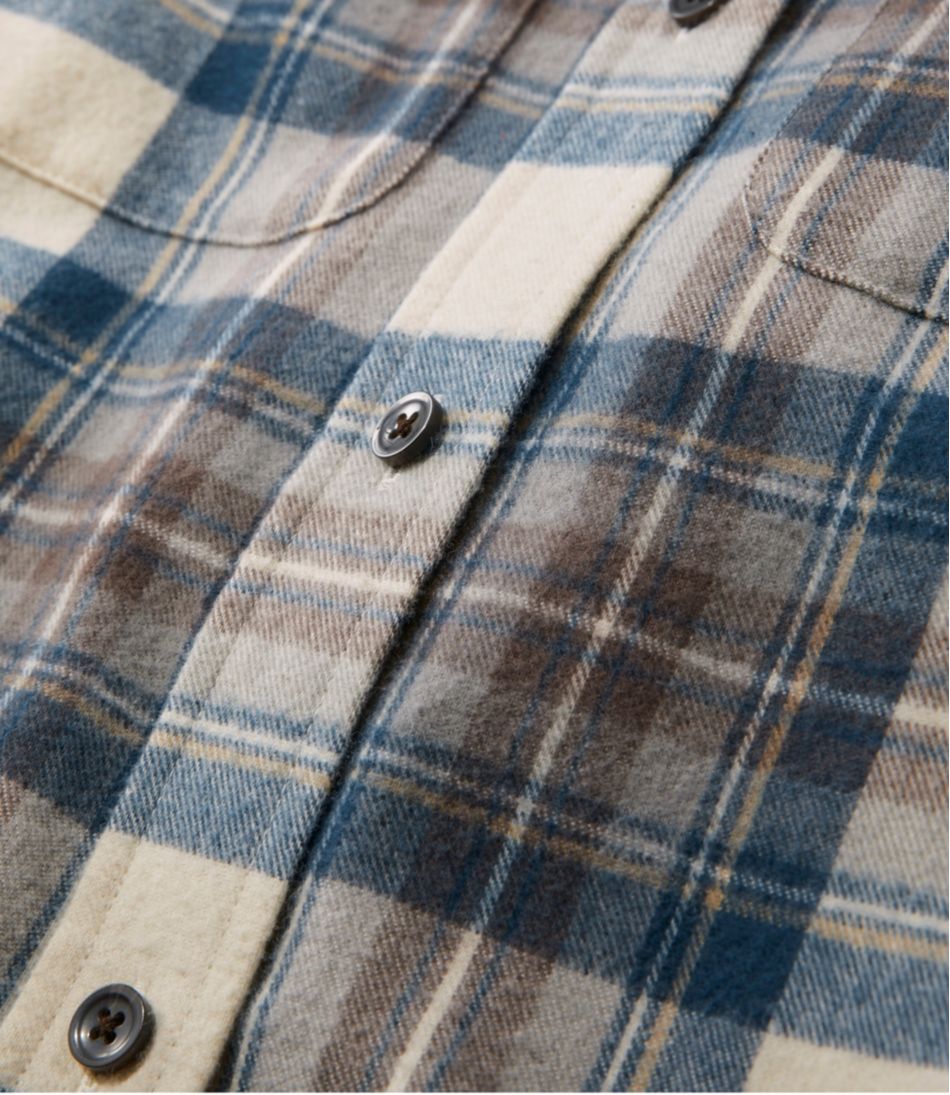 Women's Scotch Plaid Flannel Shirt, Tunic - Image 4