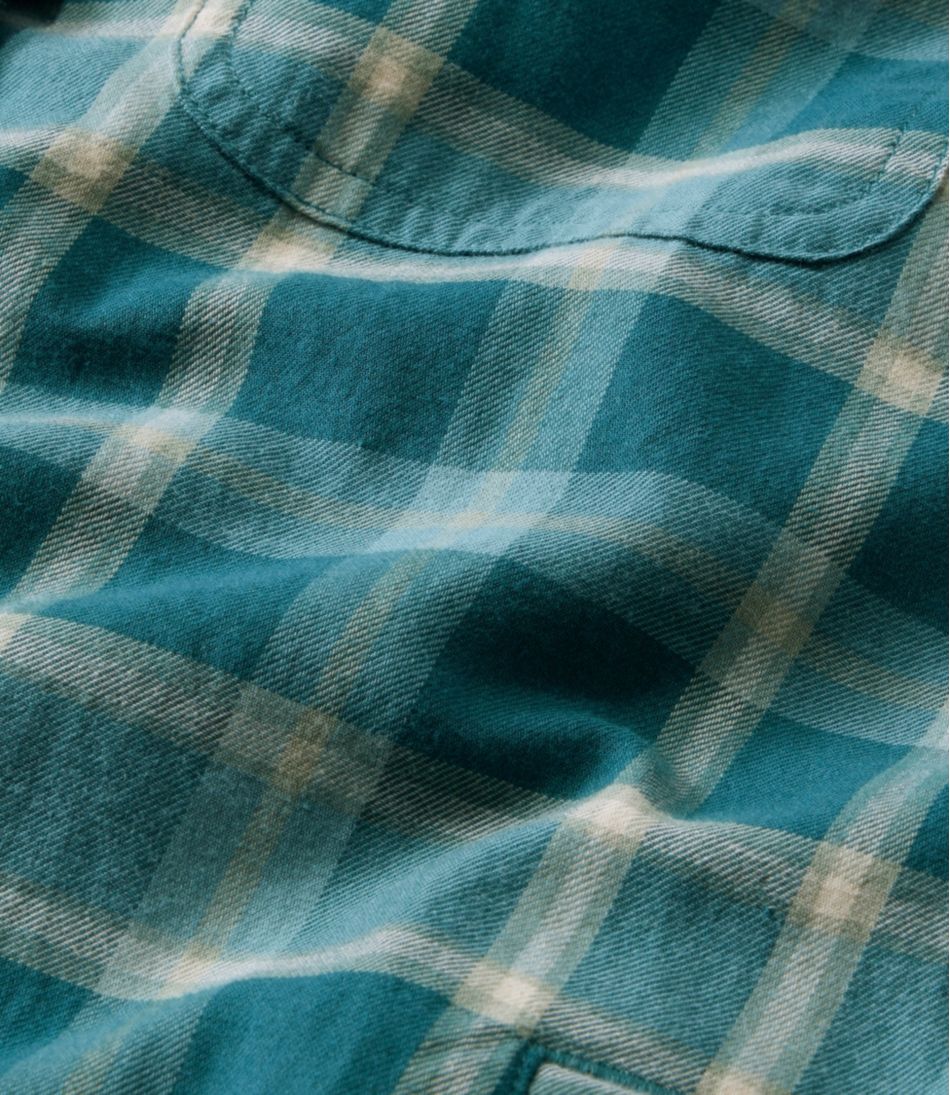 Women's Fleece-Lined Flannel Shirt, Snap-Front Plaid - Image 6