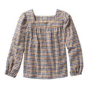 Women's Whisperweight Flannel Shirt, Squareneck