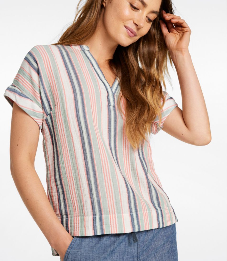 Women's Cloud Gauze Shirt, Short-Sleeve - Image 2