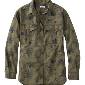 Women's Signature Soft Poplin Shirt, Novelty