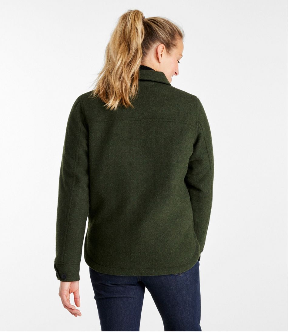Women's Maine Guide Zip Front Jac-Shirt with Primaloft - Image 3
