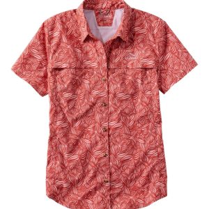 Women's Tropicwear Shirt, Short-Sleeve Print