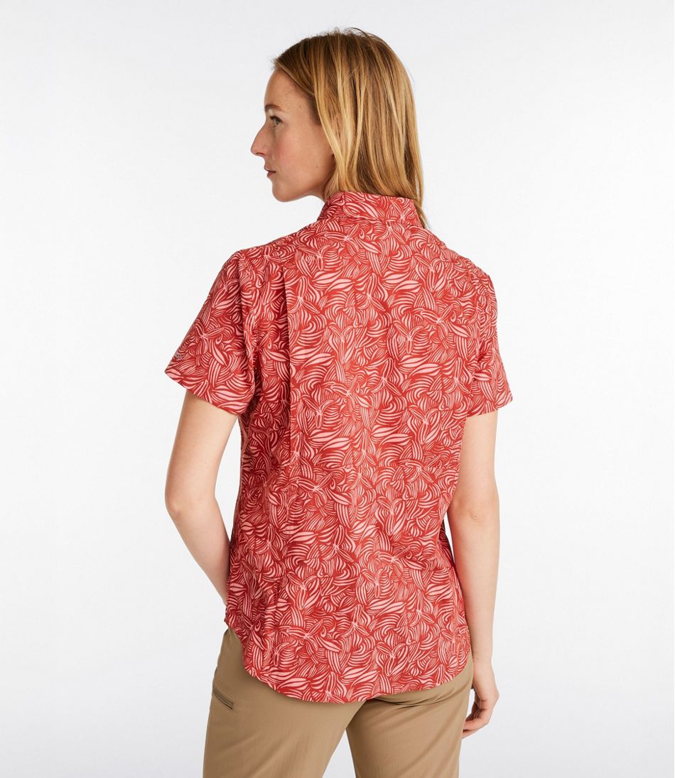 Women's Tropicwear Shirt, Short-Sleeve Print - Image 3