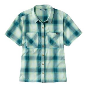 Women's Everyday SunSmart? Woven Shirt, Short-Sleeve Plaid
