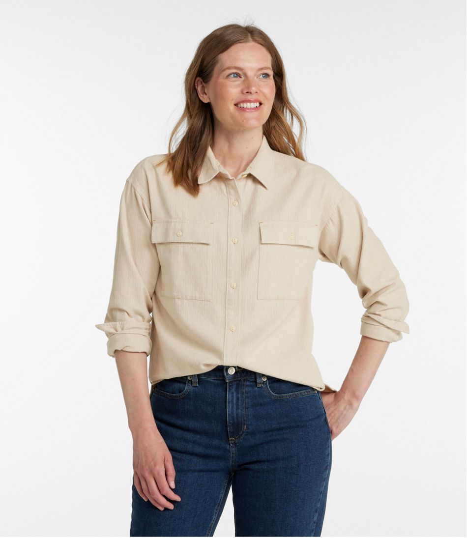 Women's Signature Camp Flannel Shirt, Heather - Image 2