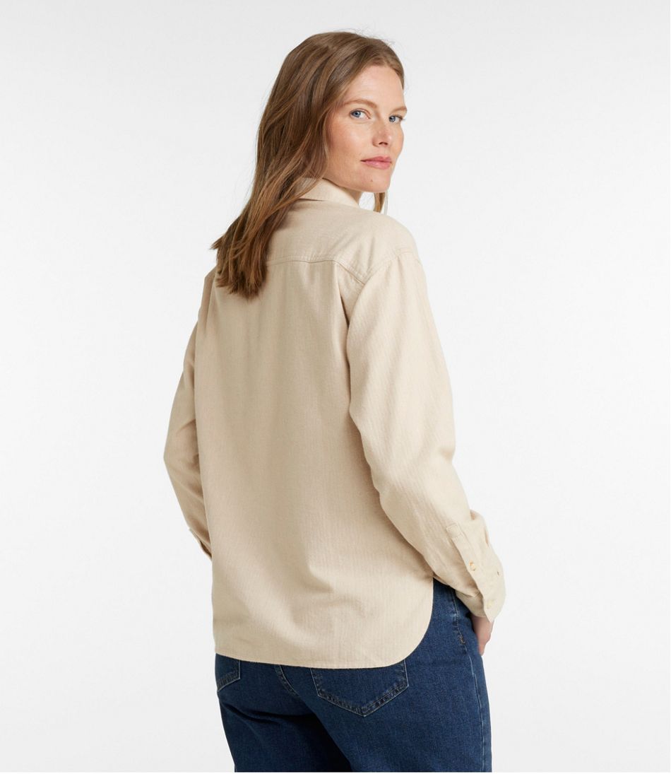 Women's Signature Camp Flannel Shirt, Heather - Image 3