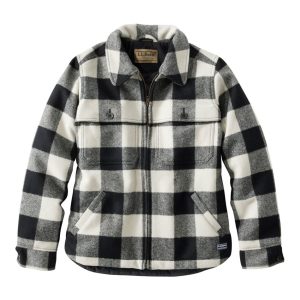 Women's Maine Guide Zip Front Jac-Shirt with Primaloft, Plaid