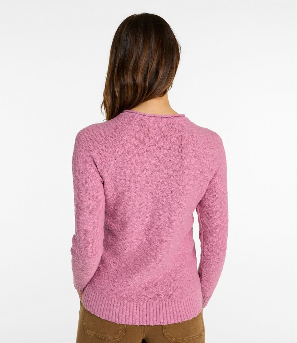Women's Midweight Cotton Slub Rollneck Pullover - Image 3