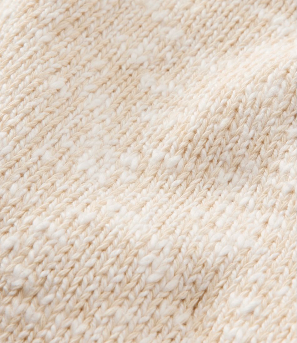 Women's Cotton Ragg Sweater, Funnelneck Pullover Fair Isle - Image 5