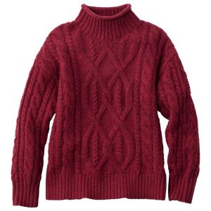 Women's 1912 Heritage Wool Blend Mockneck Sweater