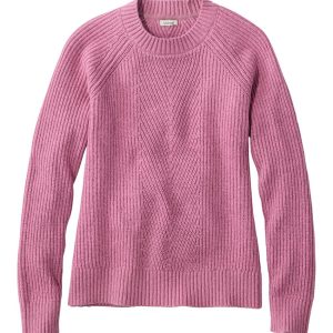 Women's Mariner Shaker Sweater, Crewneck