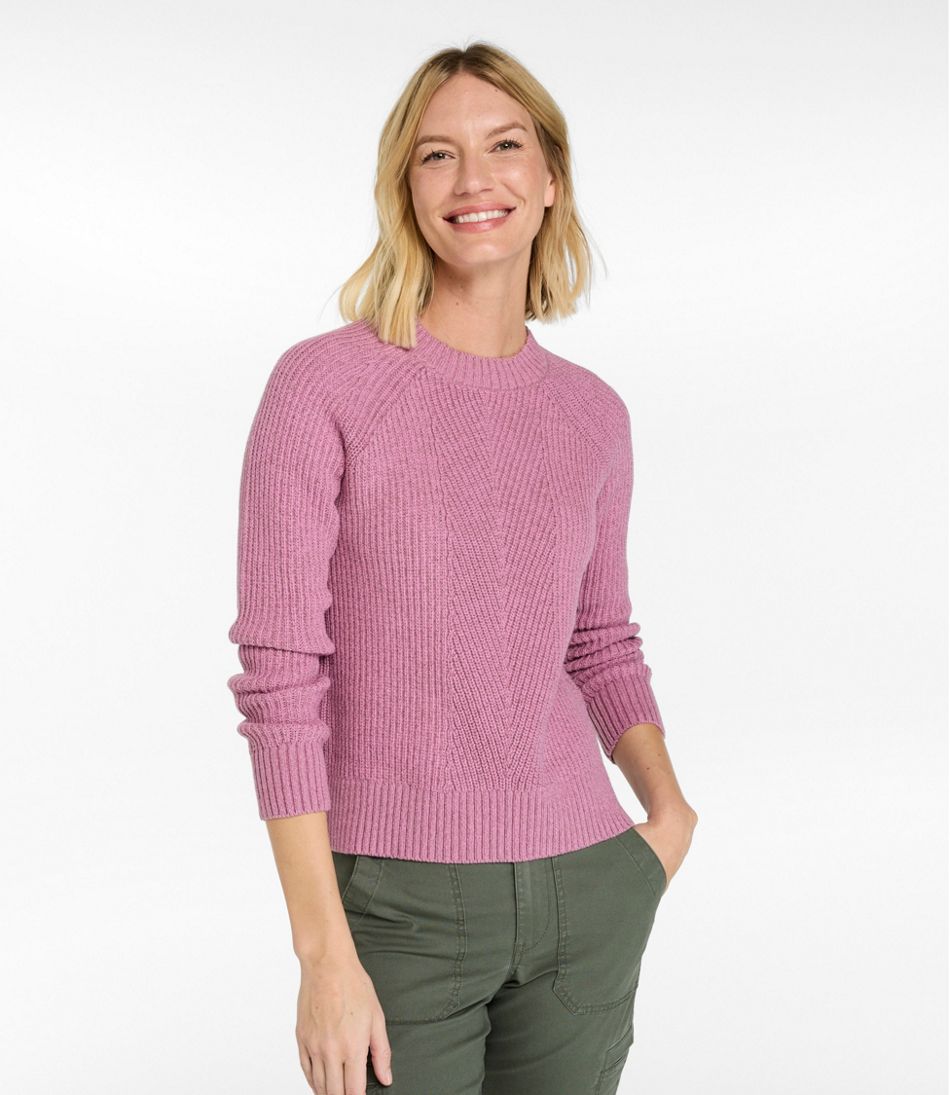 Women's Mariner Shaker Sweater, Crewneck - Image 2