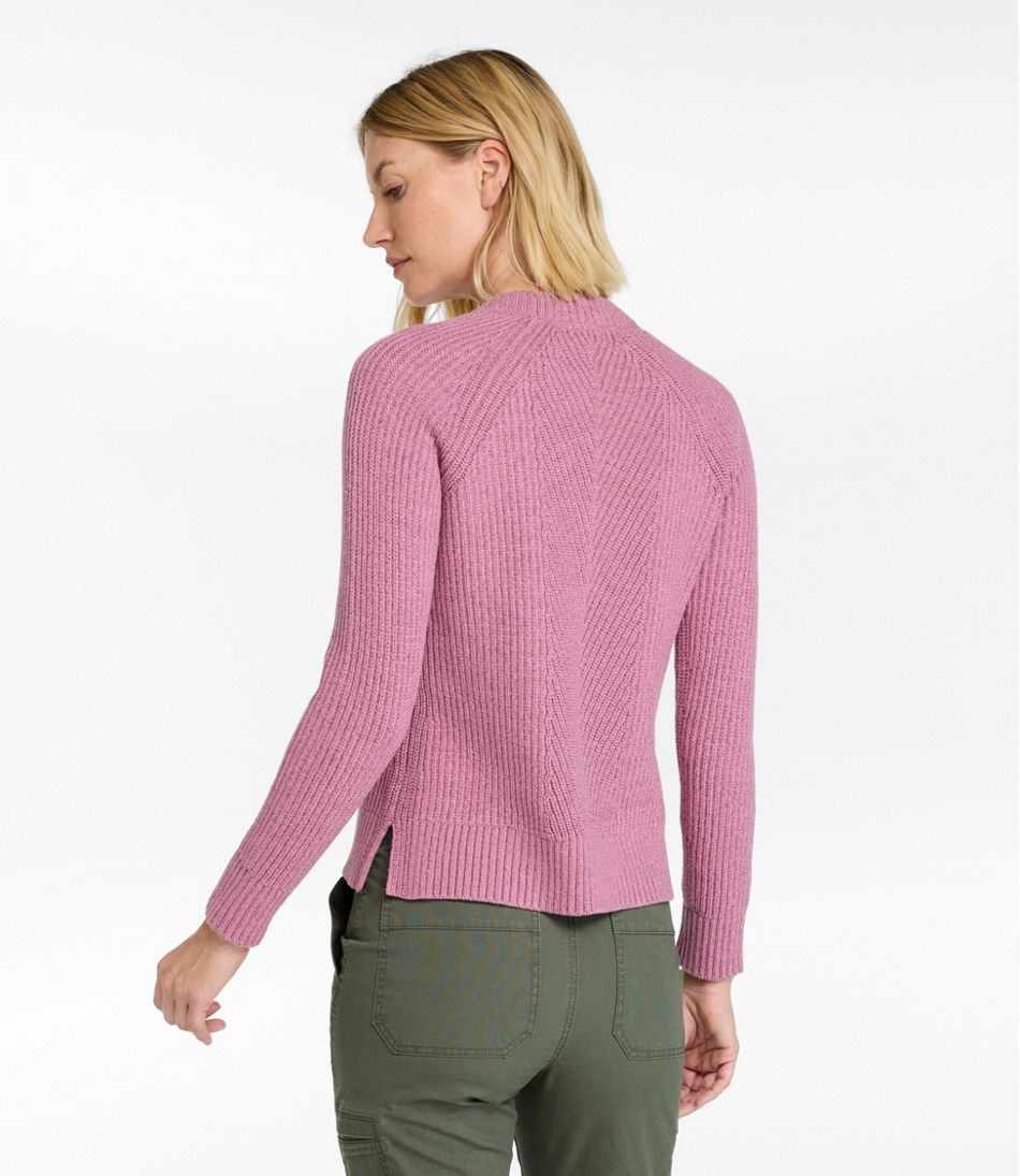 Women's Mariner Shaker Sweater, Crewneck - Image 3