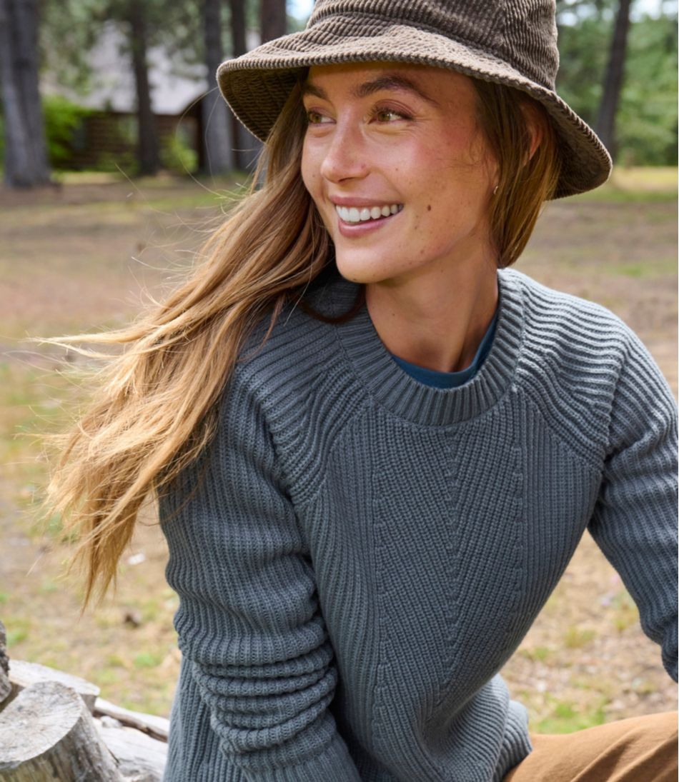 Women's Mariner Shaker Sweater, Crewneck - Image 9