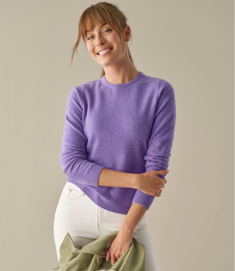 Women's Classic Cashmere, Crewneck - Image 6