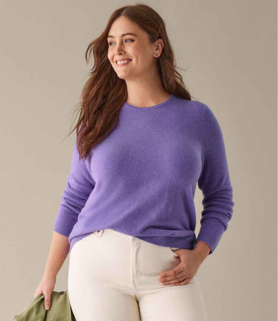 Women's Classic Cashmere, Crewneck - Image 7