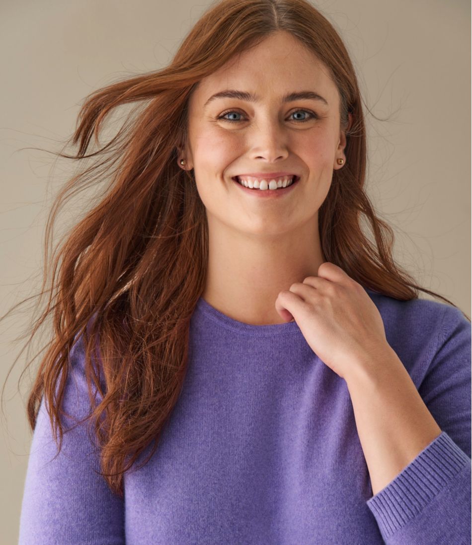Women's Classic Cashmere, Crewneck - Image 8