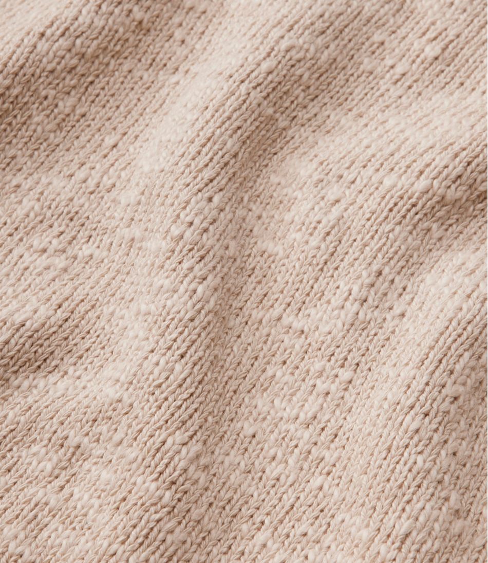 Women's Cotton Ragg Sweater, Funnelneck Pullover - Image 5