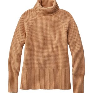 Women's SuperSoft Waffle Sweater, Turtleneck