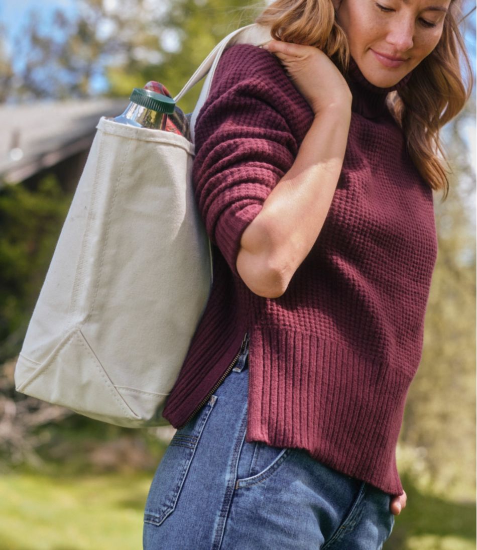 Women's SuperSoft Waffle Sweater, Turtleneck - Image 5