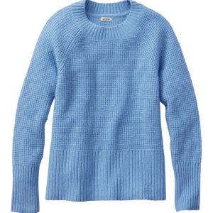Women's SuperSoft Waffle Sweater, Crewneck